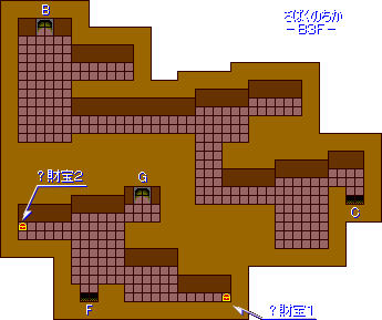 砂漠の地下　B3F